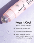 de - puffing eye serum roller - grace & stella