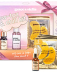 dew - tox and chill gift set - grace & stella