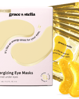 energizing eye masks (6 pairs) - grace & stella