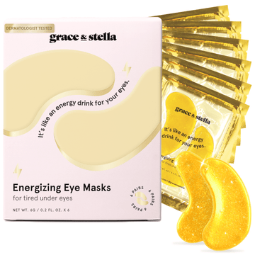 energizing eye masks (6 pairs) - grace & stella