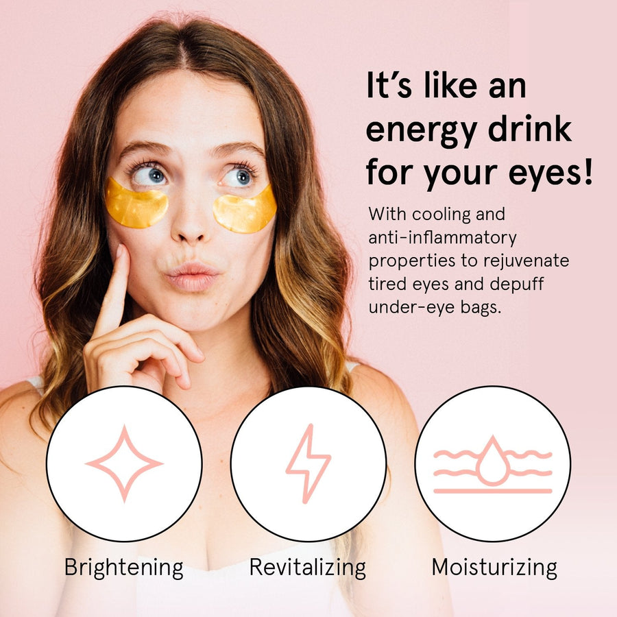 energizing eye masks (6 pairs) - grace & stella