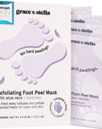 exfoliating foot peel mask - grace & stella