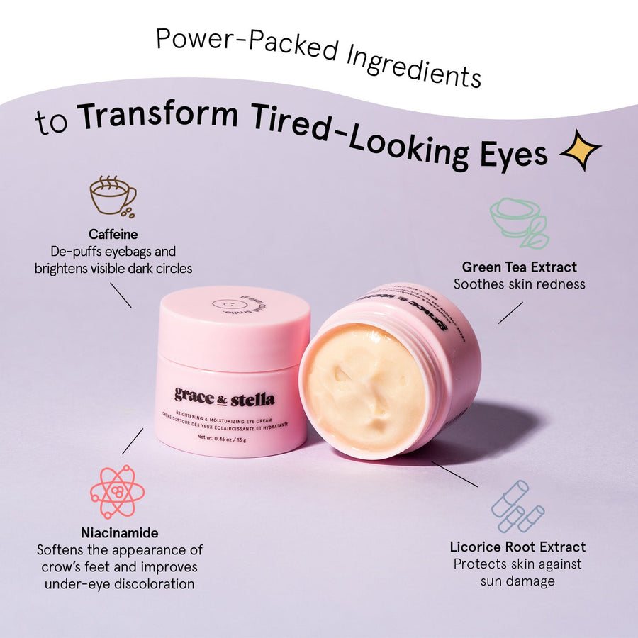 if eyes could smile eye cream - grace & stella