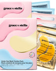 under eye mask combo (2 pack) - grace & stella