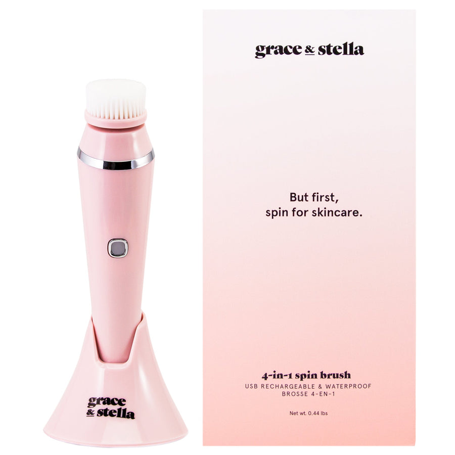 4-in-1 spin brush - grace & stella